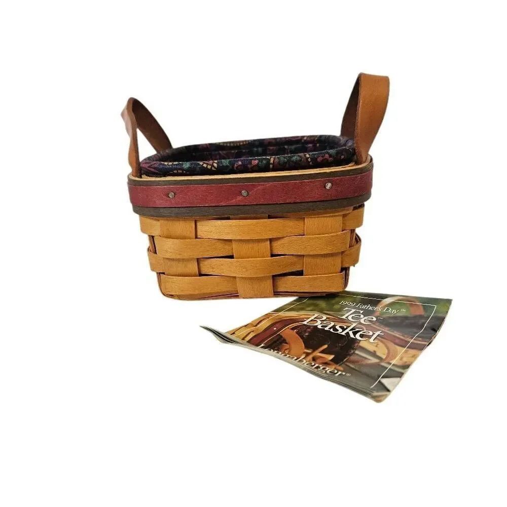 Longaberger Tee Basket 1999 Father's Day edition.